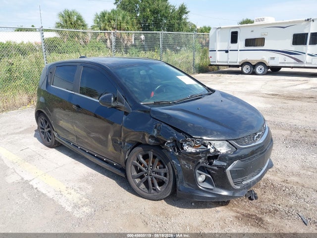 2018 Chevrolet Sonic Lt Auto მანქანა იყიდება აუქციონზე, vin: 1G1JD6SB9J4120070, აუქციონის ნომერი: 45805119