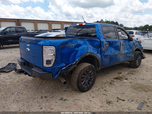 45805136 :رقم المزاد ، 1FTER4FHXMLE07263 vin ، 2021 Ford Ranger Xlt مزاد بيع