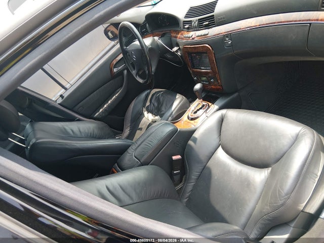 2006 Mercedes-benz S 500 მანქანა იყიდება აუქციონზე, vin: WDBNG75J06A465584, აუქციონის ნომერი: 45805173