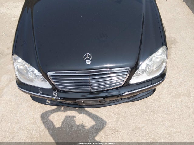 2006 Mercedes-benz S 500 მანქანა იყიდება აუქციონზე, vin: WDBNG75J06A465584, აუქციონის ნომერი: 45805173
