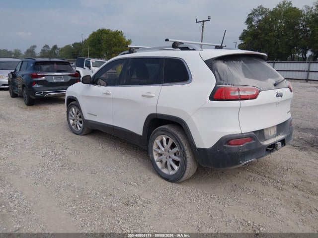 Продажа на аукционе авто 2016 Jeep Cherokee Limited, vin: 1C4PJLDBXGW114958, номер лота: 45805178