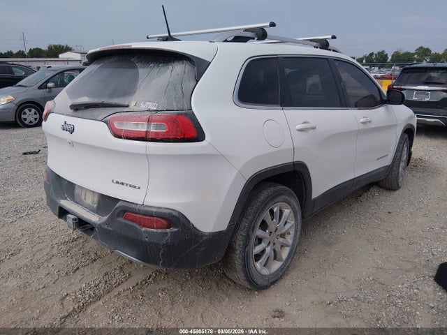 Продажа на аукционе авто 2016 Jeep Cherokee Limited, vin: 1C4PJLDBXGW114958, номер лота: 45805178