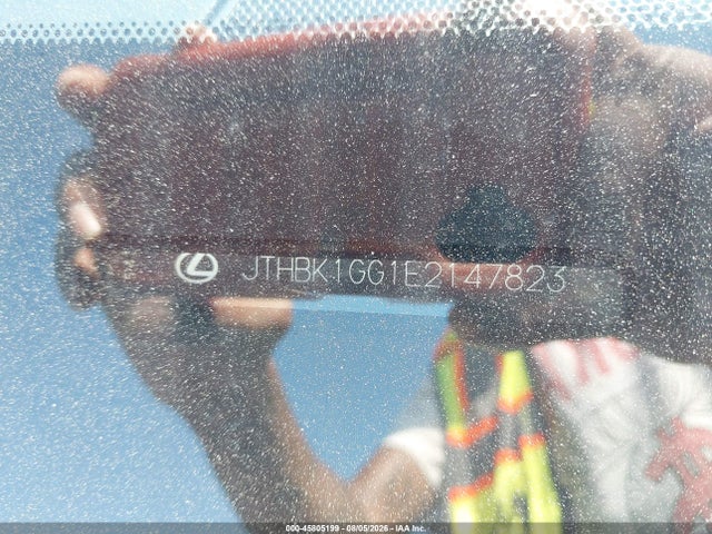 45805199 :رقم المزاد ، JTHBK1GG1E2147823 vin ، 2014 Lexus Es 350 مزاد بيع