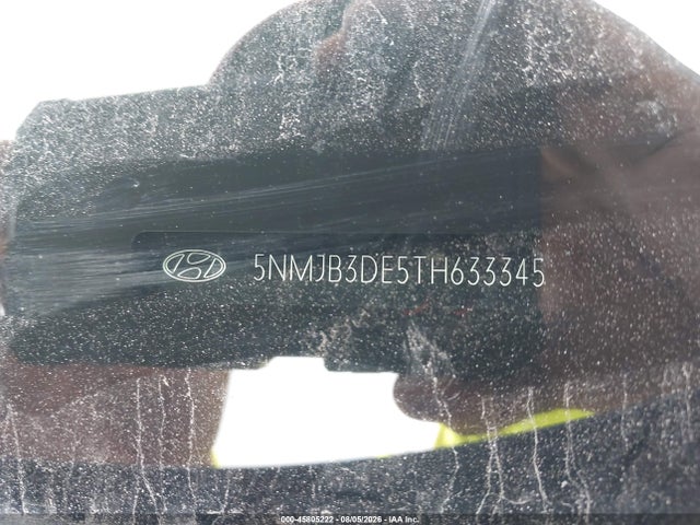 2026 Hyundai Tucson Sel მანქანა იყიდება აუქციონზე, vin: 5NMJB3DE5TH633345, აუქციონის ნომერი: 45805222