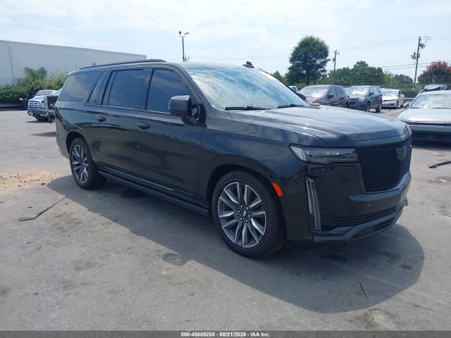 2022 Cadillac Escalade Esv 4wd Sport Platinum მანქანა იყიდება აუქციონზე, vin: 1GYS4RKL4NR287333, აუქციონის ნომერი: 45805255
