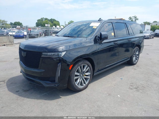 2022 Cadillac Escalade Esv 4wd Sport Platinum მანქანა იყიდება აუქციონზე, vin: 1GYS4RKL4NR287333, აუქციონის ნომერი: 45805255