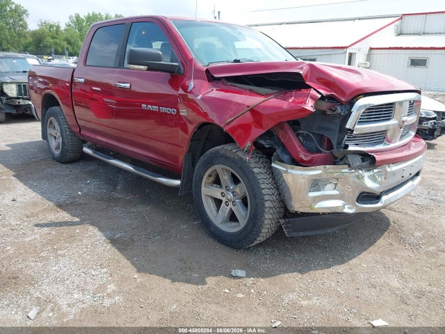 45805284 :رقم المزاد ، 1C6RD7LT4CS258497 vin ، 2012 Ram 1500 Big Horn مزاد بيع
