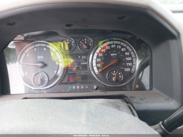 45805284 :رقم المزاد ، 1C6RD7LT4CS258497 vin ، 2012 Ram 1500 Big Horn مزاد بيع
