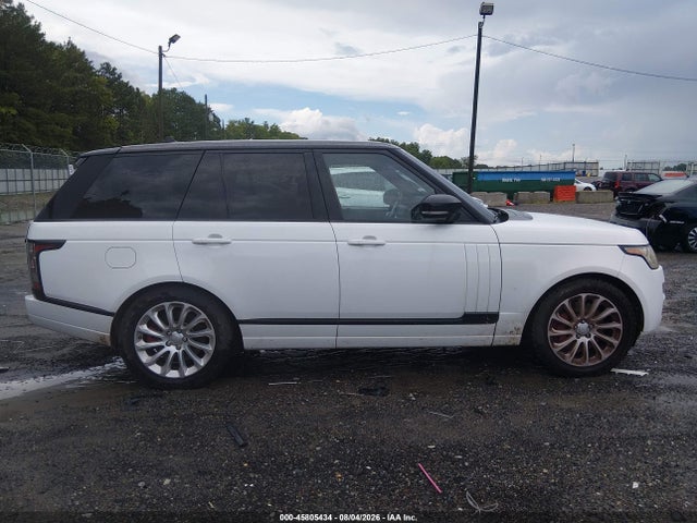 Продаж на аукціоні авто 2016 Land Rover Range Rover 3.0l V6 Supercharged Hse, vin: SALGS2PF8GA306911, номер лоту: 45805434