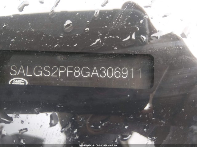 Продаж на аукціоні авто 2016 Land Rover Range Rover 3.0l V6 Supercharged Hse, vin: SALGS2PF8GA306911, номер лоту: 45805434