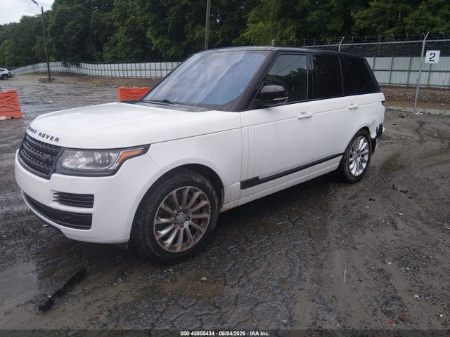 Продаж на аукціоні авто 2016 Land Rover Range Rover 3.0l V6 Supercharged Hse, vin: SALGS2PF8GA306911, номер лоту: 45805434