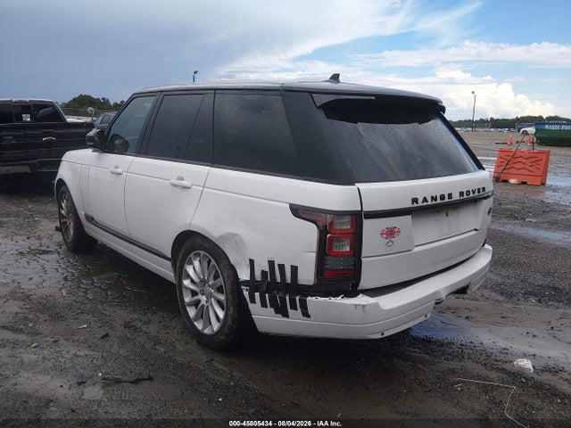 Продаж на аукціоні авто 2016 Land Rover Range Rover 3.0l V6 Supercharged Hse, vin: SALGS2PF8GA306911, номер лоту: 45805434