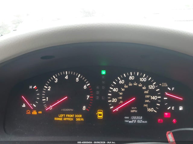 Продаж на аукціоні авто 2003 Lexus Ls 430, vin: JTHBN30F230107120, номер лоту: 45805454