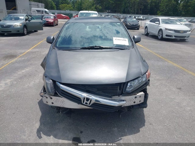 2012 Honda Civic Ex მანქანა იყიდება აუქციონზე, vin: 19XFB2F87CE005396, აუქციონის ნომერი: 45805498