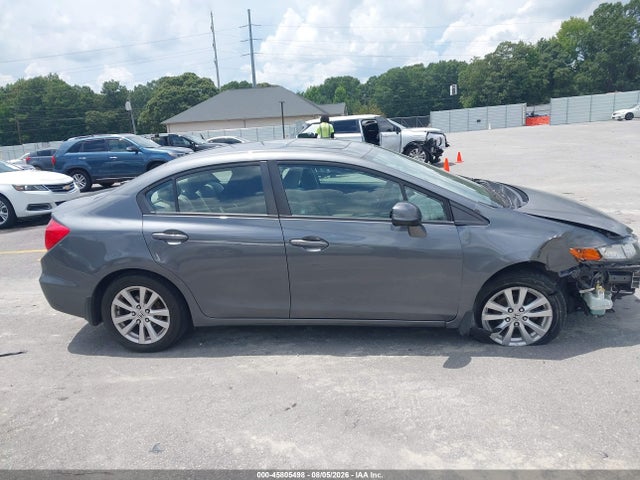 2012 Honda Civic Ex მანქანა იყიდება აუქციონზე, vin: 19XFB2F87CE005396, აუქციონის ნომერი: 45805498