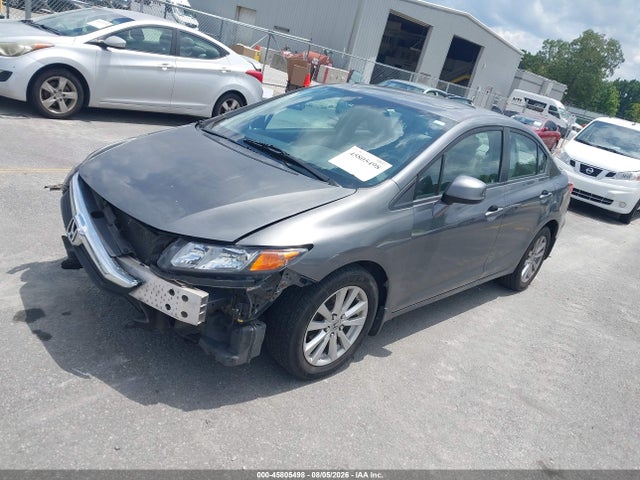 2012 Honda Civic Ex მანქანა იყიდება აუქციონზე, vin: 19XFB2F87CE005396, აუქციონის ნომერი: 45805498