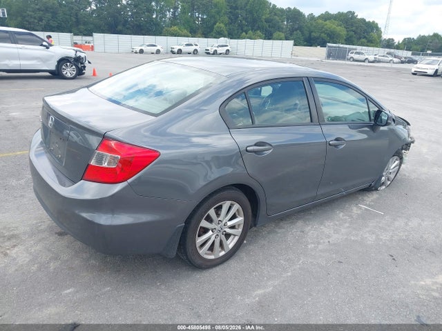 2012 Honda Civic Ex მანქანა იყიდება აუქციონზე, vin: 19XFB2F87CE005396, აუქციონის ნომერი: 45805498