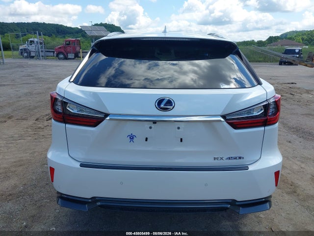 45805499 :رقم المزاد ، 2T2BGMCA0HC019340 vin ، 2017 Lexus Rx 450h مزاد بيع