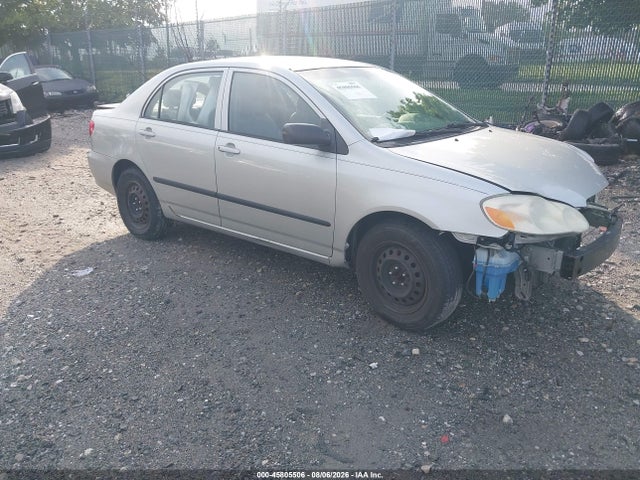 45805506 :رقم المزاد ، 2T1BR32E43C024322 vin ، 2003 Toyota Corolla Ce مزاد بيع