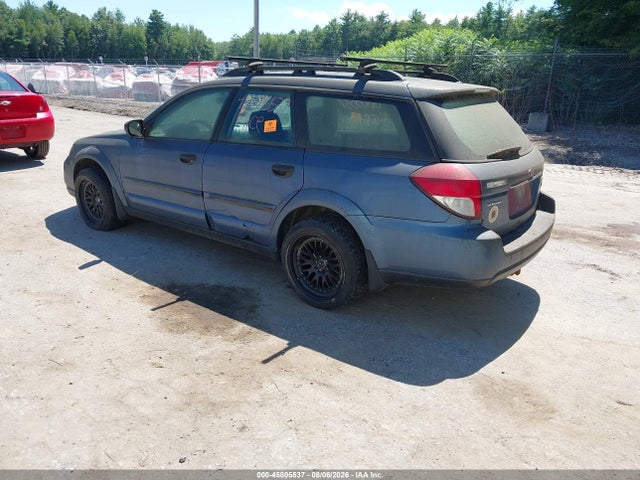 45805537 :رقم المزاد ، 4S4BP61C686342413 vin ، 2008 Subaru Outback 2.5i مزاد بيع