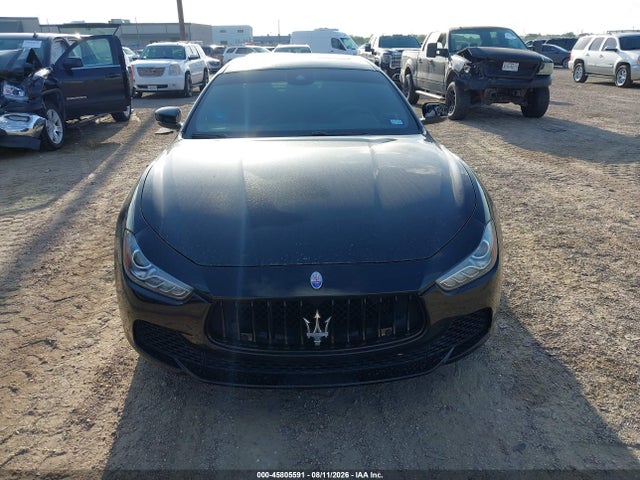 45805591 :رقم المزاد ، ZAM57RSS6H1249800 vin ، 2017 Maserati Ghibli S مزاد بيع