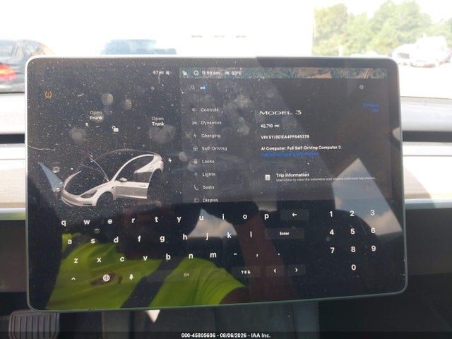 Aukcja sprzedaży 2023 Tesla Model 3 Rear-wheel Drive, vin: 5YJ3E1EA4PF645378, numer aukcji: 45805606