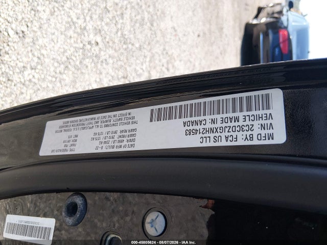 Продажа на аукционе авто 2022 Dodge Challenger Gt, vin: 2C3CDZJGXNH214583, номер лота: 45805624