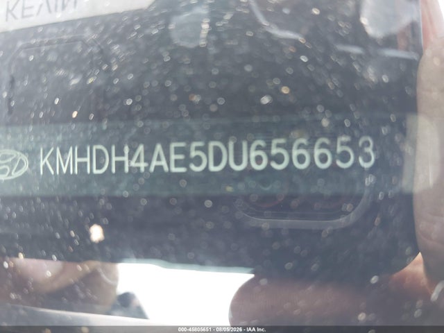 Aukcja sprzedaży 2013 Hyundai Elantra Gls, vin: KMHDH4AE5DU656653, numer aukcji: 45805651