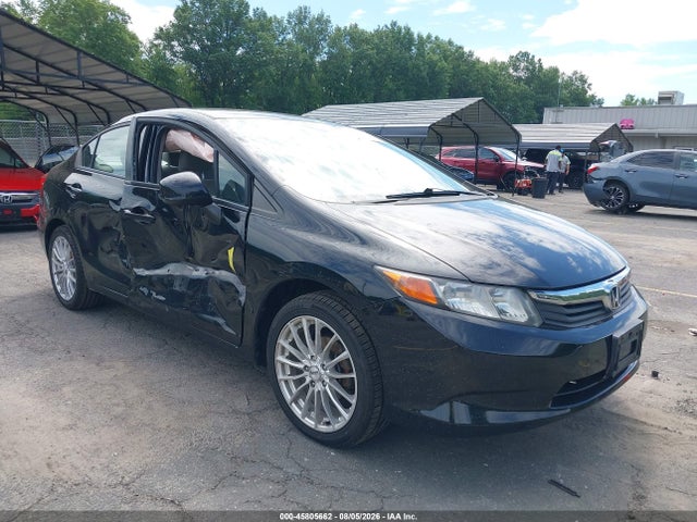 45805662 :رقم المزاد ، 2HGFB2F51CH301428 vin ، 2012 Honda Civic Lx مزاد بيع