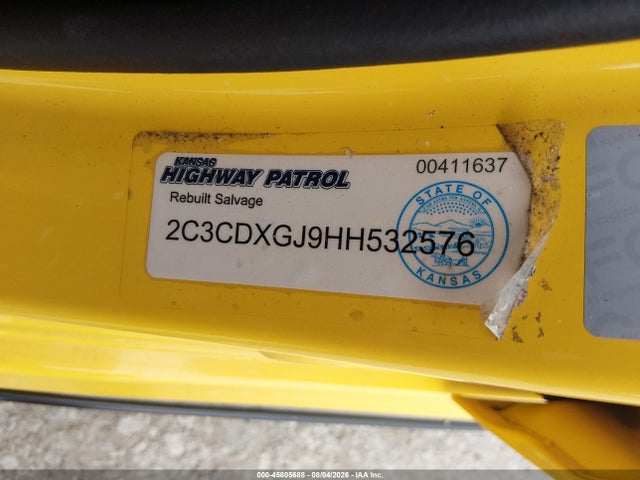 Продажа на аукционе авто 2017 Dodge Charger Daytona 392 Rwd, vin: 2C3CDXGJ9HH532576, номер лота: 45805688