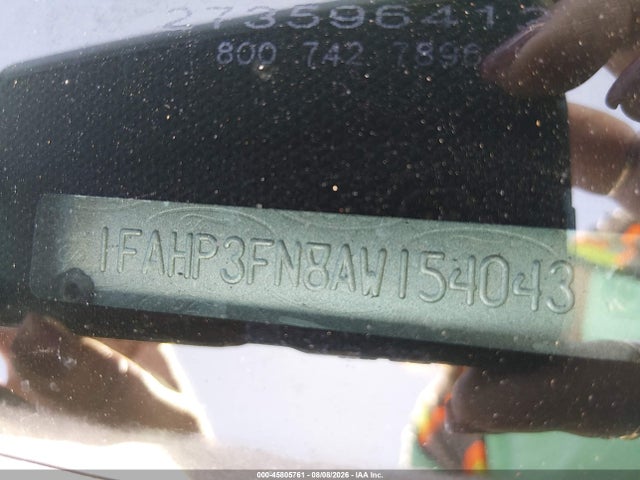 Aukcja sprzedaży 2010 Ford Focus Se, vin: 1FAHP3FN8AW154043, numer aukcji: 45805761