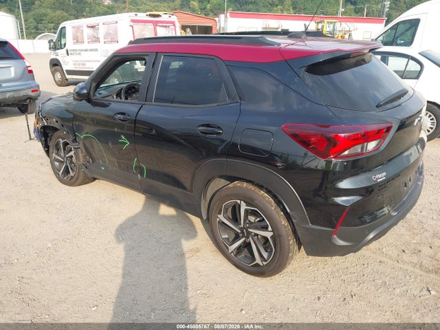 Aukcja sprzedaży 2021 Chevrolet Trailblazer Awd Rs, vin: KL79MUSL3MB158219, numer aukcji: 45805767