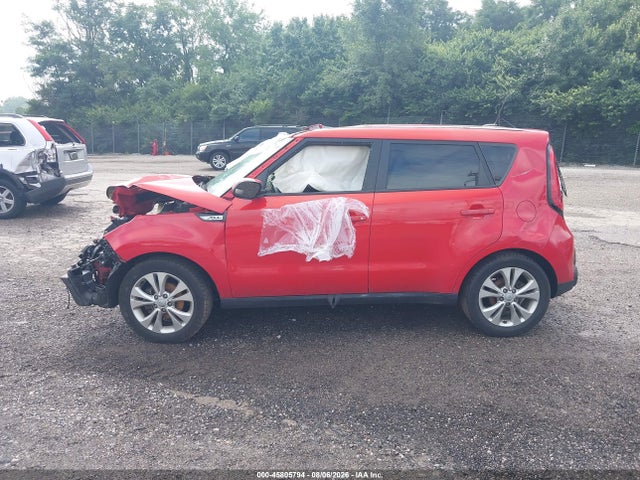 2015 Kia Soul + მანქანა იყიდება აუქციონზე, vin: KNDJP3A58F7814716, აუქციონის ნომერი: 45805794