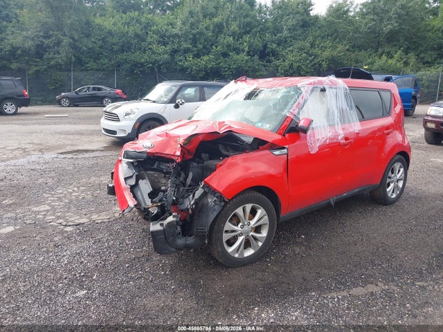 2015 Kia Soul + მანქანა იყიდება აუქციონზე, vin: KNDJP3A58F7814716, აუქციონის ნომერი: 45805794