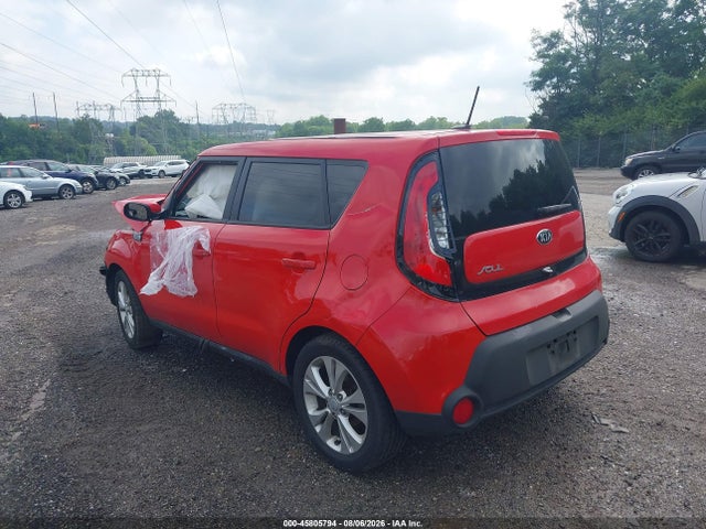 2015 Kia Soul + მანქანა იყიდება აუქციონზე, vin: KNDJP3A58F7814716, აუქციონის ნომერი: 45805794