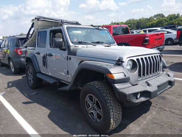 2018 Jeep Wrangler Unlimited Sport S 4x4 მანქანა იყიდება აუქციონზე, vin: 1C4HJXDG7JW220900, აუქციონის ნომერი: 45805855