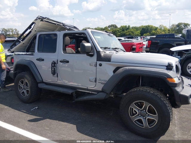 Aukcja sprzedaży 2018 Jeep Wrangler Unlimited Sport S 4x4, vin: 1C4HJXDG7JW220900, numer aukcji: 45805855