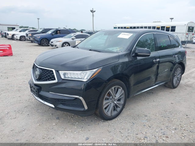 2017 Acura Mdx Technology Package მანქანა იყიდება აუქციონზე, vin: 5FRYD4H56HB033952, აუქციონის ნომერი: 45805887