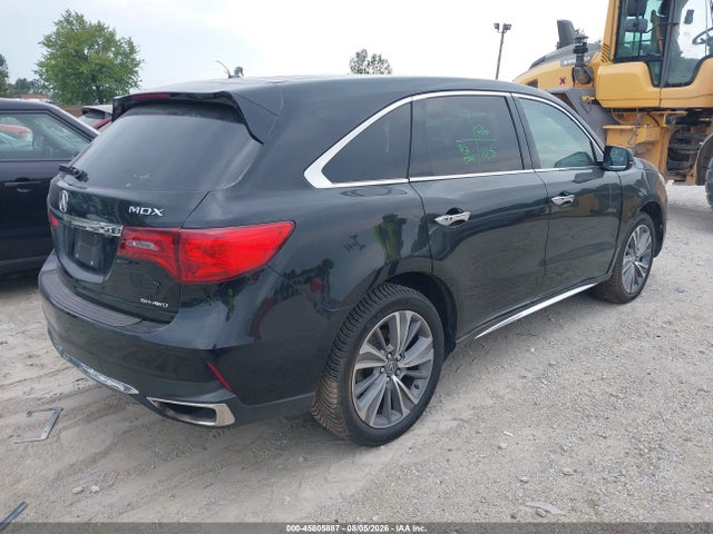 2017 Acura Mdx Technology Package მანქანა იყიდება აუქციონზე, vin: 5FRYD4H56HB033952, აუქციონის ნომერი: 45805887