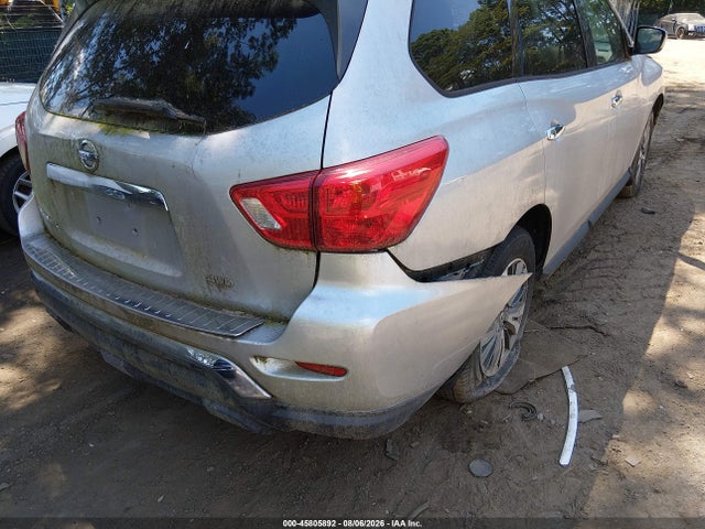 2017 Nissan Pathfinder S მანქანა იყიდება აუქციონზე, vin: 5N1DR2MM3HC629659, აუქციონის ნომერი: 45805892