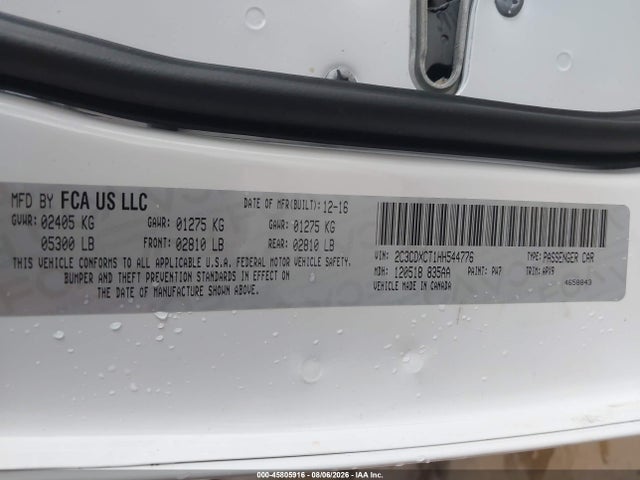 Aukcja sprzedaży 2017 Dodge Charger R/t Rwd, vin: 2C3CDXCT1HH544776, numer aukcji: 45805916