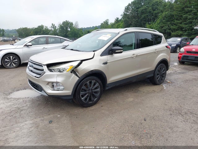 Auction sale of the 2017 Ford Escape Titanium, vin: 1FMCU9JD1HUE46018, lot number: 45805926