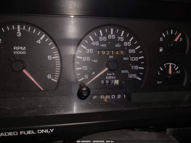 45805957 :رقم المزاد ، 1B7FL26X2PS266989 vin ، 1993 Dodge Dakota مزاد بيع