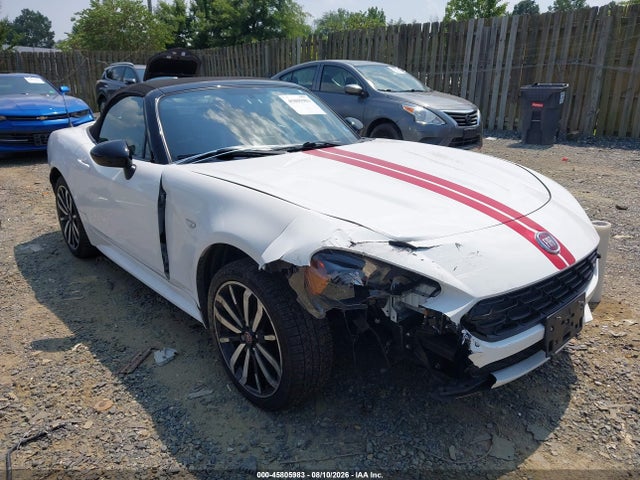 2020 Fiat 124 Spider Urbana მანქანა იყიდება აუქციონზე, vin: JC1NFAEK5L0144987, აუქციონის ნომერი: 45805983