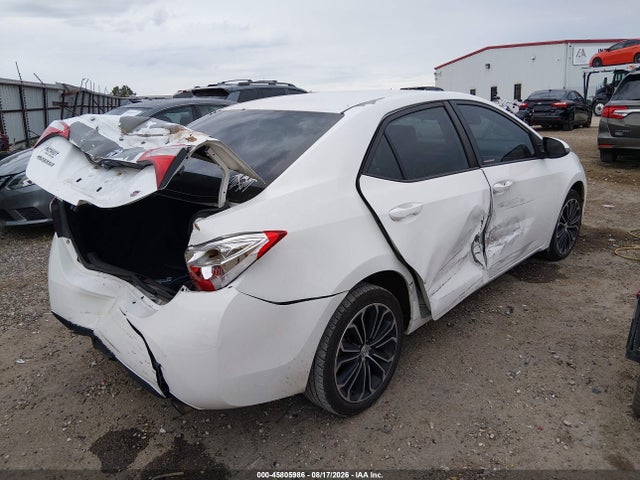 45805986 :رقم المزاد ، 5YFBURHE8EP060588 vin ، 2014 Toyota Corolla S Plus مزاد بيع