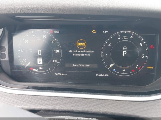 45806029 :رقم المزاد ، SALZJ2FX9LH027281 vin ، 2020 Land Rover Range Rover Evoque S مزاد بيع