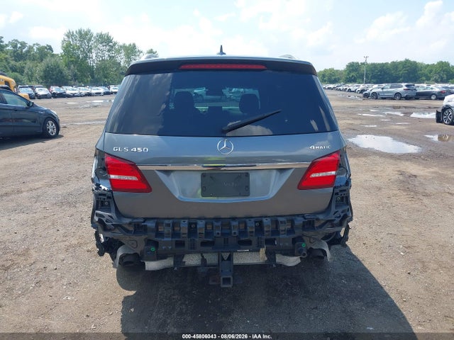 45806043 :رقم المزاد ، 4JGDF6EE5HA979197 vin ، 2017 Mercedes-benz Gls 450 4matic مزاد بيع