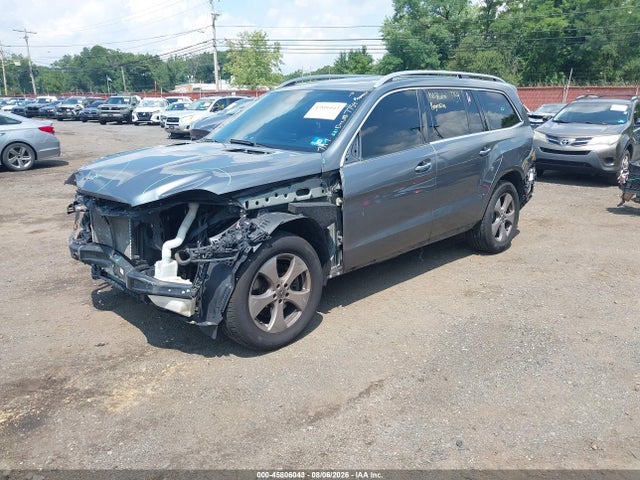 45806043 :رقم المزاد ، 4JGDF6EE5HA979197 vin ، 2017 Mercedes-benz Gls 450 4matic مزاد بيع