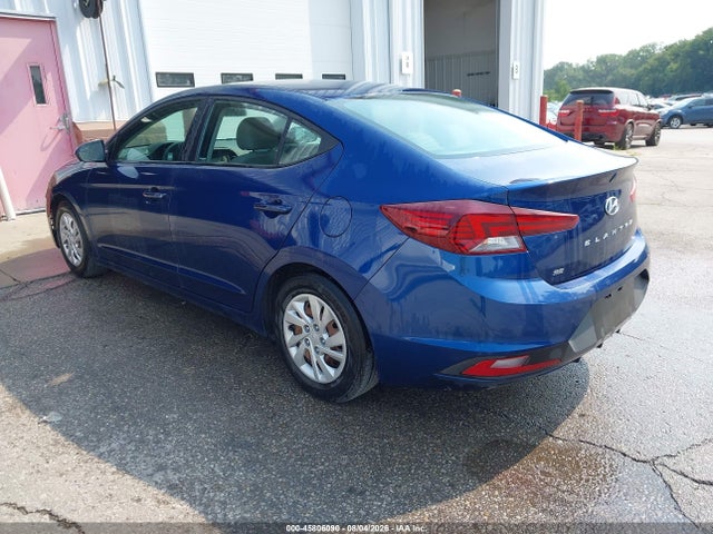 45806090 :رقم المزاد ، 5NPD74LF5KH486475 vin ، 2019 Hyundai Elantra Se مزاد بيع