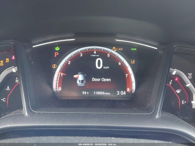 2019 Honda Civic Sport მანქანა იყიდება აუქციონზე, vin: SHHFK7H48KU210918, აუქციონის ნომერი: 45806182